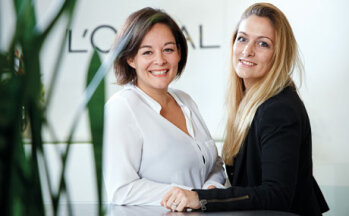 Judith Lergetporer (l.), Group Product Manager L’Oréal Paris Make-up, Caroline Busch, Marketingleitung L’Oréal Paris