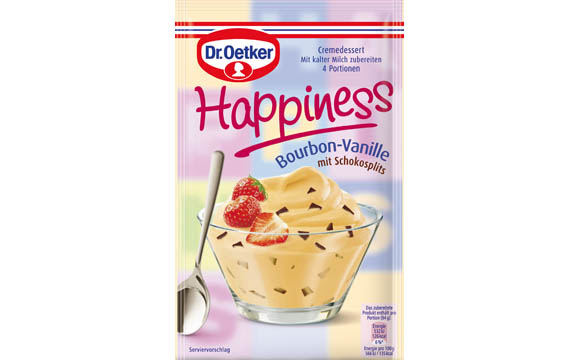 Dr. Oetker Happiness Cremedesserts / Dr. August Oetker Nahrungsmittel