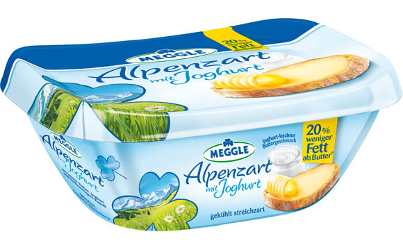 Alpenzart mit Joghurt / Molkerei Meggle