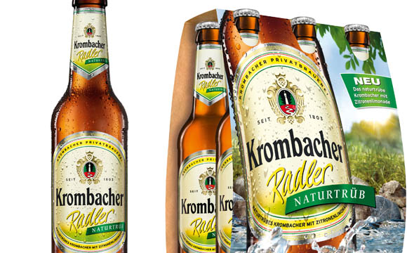 Radler Naturtrüb / Krombacher Brauerei
