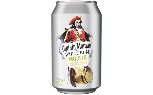 Captain Morgan White Rum Mojito / Diageo Germany