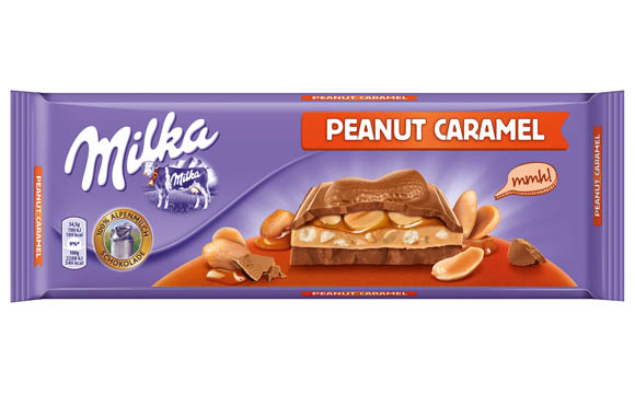 Milka Großtafel Peanut Caramel / Mondelez Deutschland