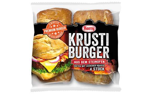 Harry Krusti Burger / Harry-Brot
