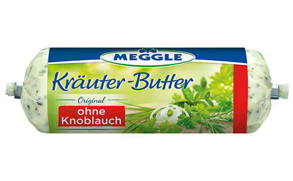 Meggle Kräuterbutter ohne Knoblauch / Molkerei Meggle Wasserburg