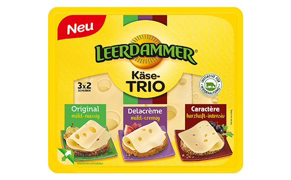 Leerdammer Käse-Trio / Bel Deutschland