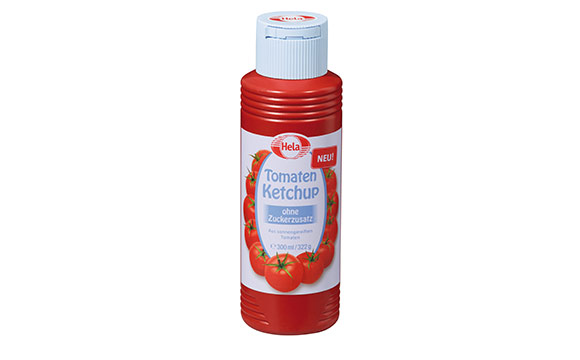 Hela Tomaten Ketchup ohne Zuckerzusatz / Hela Gewürzwerk Hermann Laue