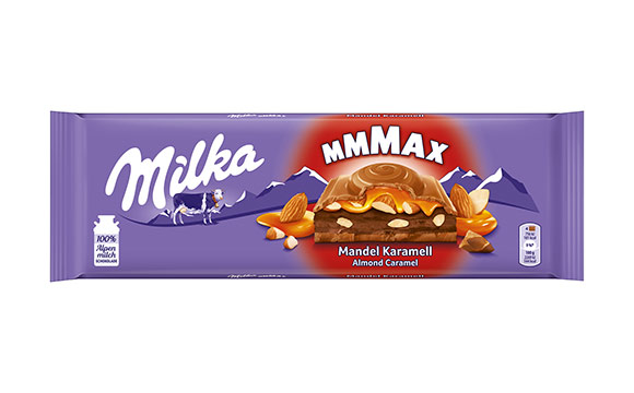 Milka Großtafel Mandel Karamell / Mondelez Deutschland Services