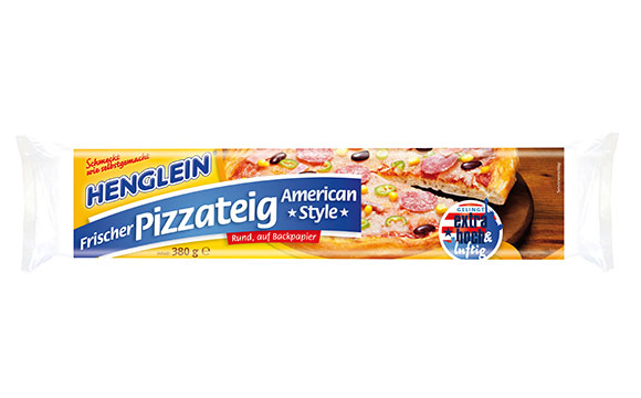 Artikelbild Henglein Frischer Pizzateig „American Style“ / Hans Henglein & Sohn