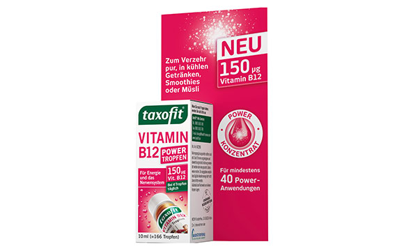 Taxofit Vitamin B12 Power Tropfen / MCM Klosterfrau Vertriebsgesellschaft