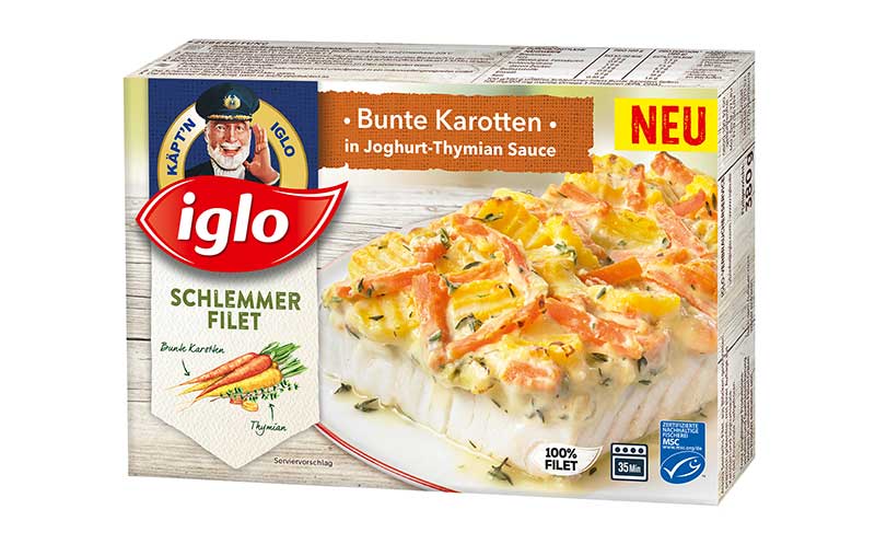 Iglo Schlemmerfilet Bunte Karotten / Iglo