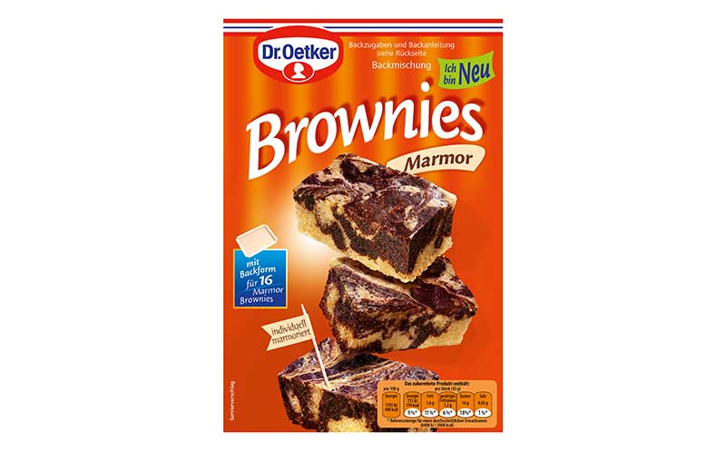 Dr. Oetker Backmischung Marmor Brownies / Dr. August Oetker Nahrungsmittel