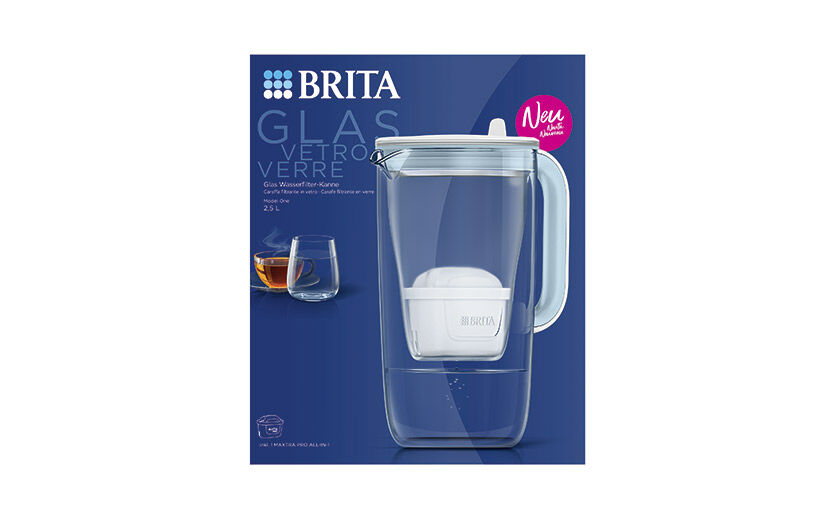 Brita Tischwasserfilter Glas / Brita