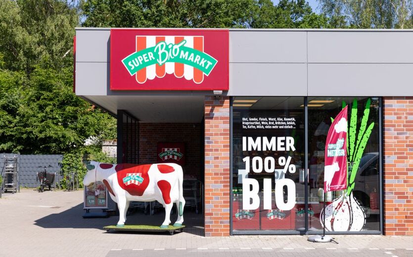 800.000 Euro für den Neustart – so hat der Superbiomarkt in Münster eine Aldi-Fläche verwandelt