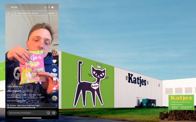 Artikelbild Katjes macht Influencer Jake Shane zum Kreativdirektor