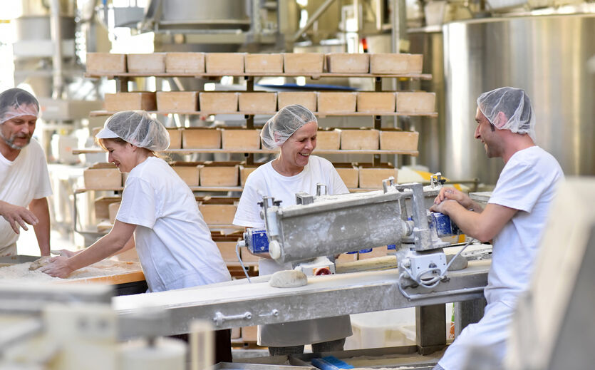 Artikelbild Lebensmittelindustrie steigert Beschäftigtenzahl minimal