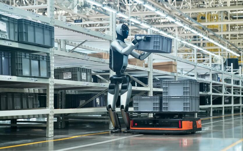 Artikelbild zu Artikel Rossmann setzt humanoiden Roboter ein