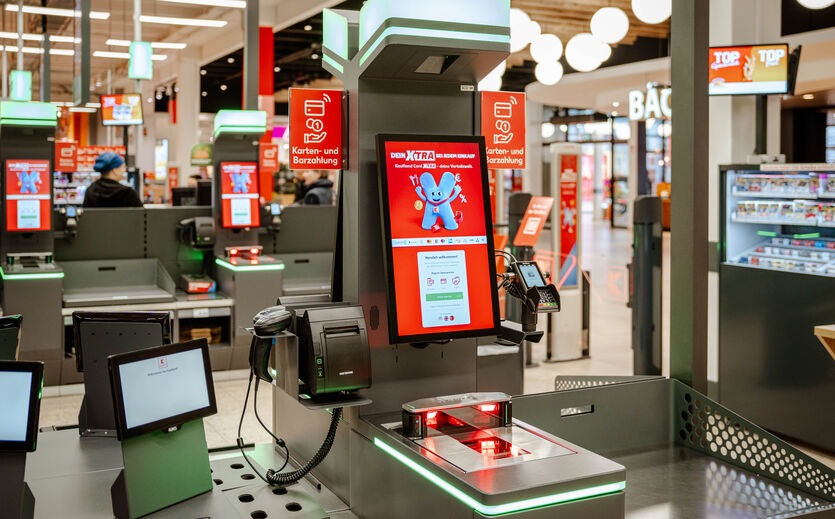 Artikelbild zu Artikel Kaufland stattet alle 800 Filialen mit SB-Kassen aus