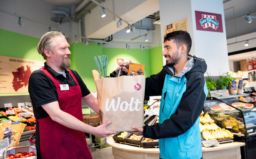 Artikelbild zu Artikel Wolt und Super-Bio-Markt starten Kooperation