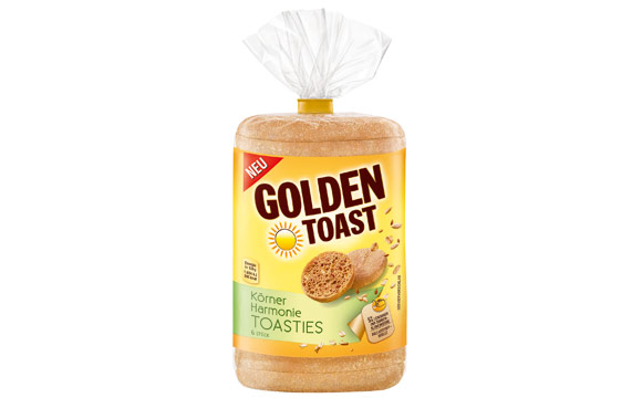 Golden Toast Körnerharmonie Toasties / Lieken Brot- und Backwaren