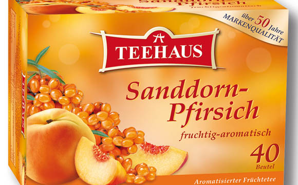 Artikelbild Teehaus Sanddorn-Pfirsich / Teekanne
