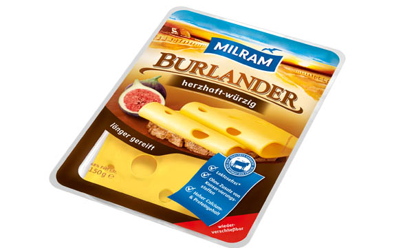 Milram Burlander herzhaft-würzig / DMK Deutsches Milchkontor