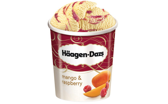Häagen-Dazs Mango & Raspberry / General Mills