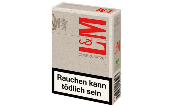 L&M Red Ohne Zusätze XL / Philip Morris