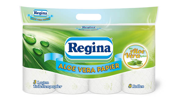 Regina Aloe Vera Papier / Delisoft