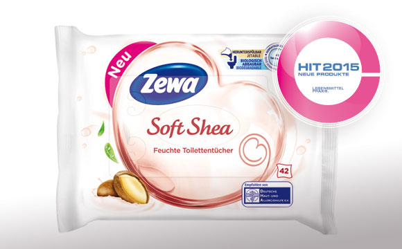 Artikelbild Perfekte Pflege mit den feuchten Toilettentüchern von Zewa