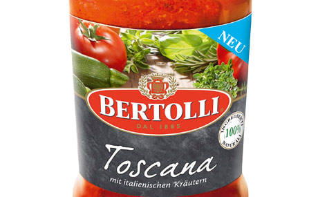 Aktuell getestet: Bertolli Toscana Classico Pastasauce.