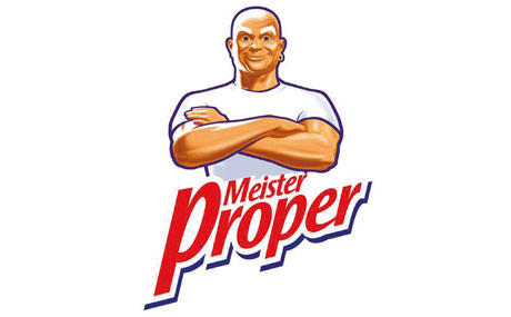 1990: Meister Proper Essig-Kraft: Meister wurde von einer Agentur in Chicago unter dem Namen Mr. Clean entwickelt. 1990 schaffte es die Variante Essig-Kraft in die HIT-Liste.