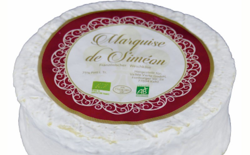 Rückruf des Käses „Marquise de Siméon“