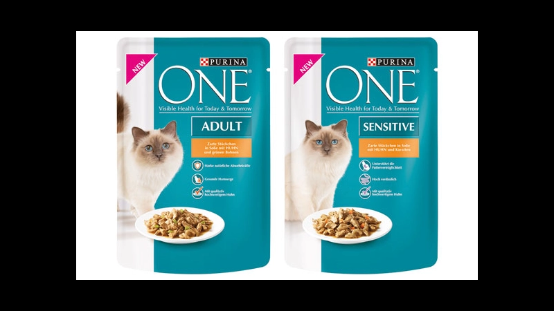 Tiernahrung und -bedarf - Silber - Purina One Nassnahrung / Nestl Purina  Petcare  Lebensmittelpraxis.de