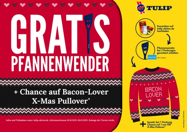 X-MAS Promotion für Bacon-Lover