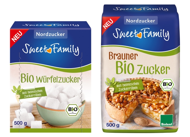 Brauner Bio-Zucker & Bio-Würfelzucker