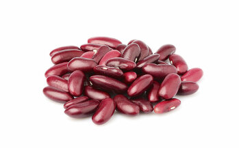 Kidneybohnen: kräftige rote Schale, mehliger Kern, ‧relativ süßer Geschmack. Beliebte Beilage zu scharfen Fleischgerichten und für Salate.