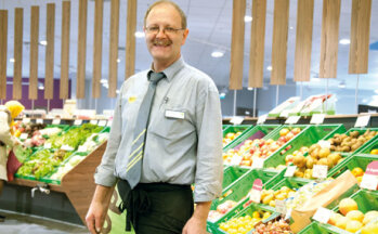 Marktleiter Franz Scholz war lange Jahre im konventionellen LEH tätig und wechselte 2011 zu Denn’s Biomarkt.