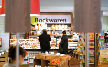 Neu inszeniert Die Bäckerei, im alten Markt noch im hinteren Bereich zu finden, erhielt am neuen Standort eine größere Gewichtung.