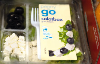 Für die Mittagspause sind Artikel
wie die Salatbox wie gemacht.