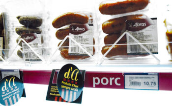 Aufmerksamkeitsstark: Die 800 katalanischen Produkte werden mit dem Label „Producte d’Aquí“ beworben.