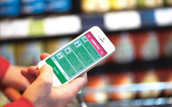 Der modere Einkaufszettel und Arbeitsauftrag kommt per App aufs Handy. Produktabbildungen, Kartenfunktion und direkter Kontakt zum Kunden erleichtern die Arbeit der Einkäufer von Shopwings.