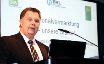 Rewe-Kaufmann und BVL-Vizepräsident Jörg Müller