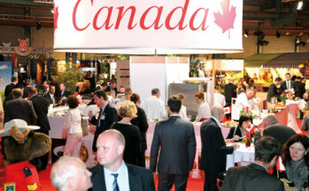 Rund 100 Industriepartner präsentierten auf dem Marktplatz ihre Produktneuheiten. Partnerland Kanada informierte u?ber landestypische Spezialitäten wie Bisonfleisch, Ahornsirup und Seafood.
