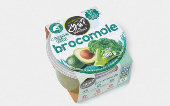 Brocomole, ein neuer Gemüsedip von Anecoop, besteht aus Avocado und Brokkoli.
