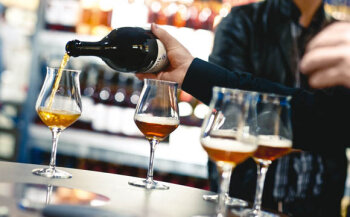 Komplexe Biere gehören in den sogenannten „Pokal“.