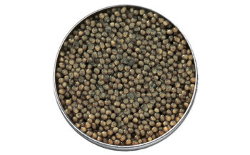 Oscietra<br />
Dieser Kaviar stammt von einem Oscietra-Stör mittleren Alters. Der Rogen ist vollmundig. Ein feines Haselnussaroma prägt seinen Geschmack.