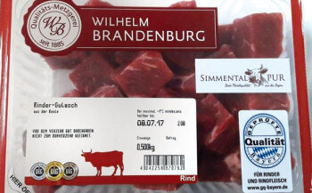 Rindfleisch für Bayern