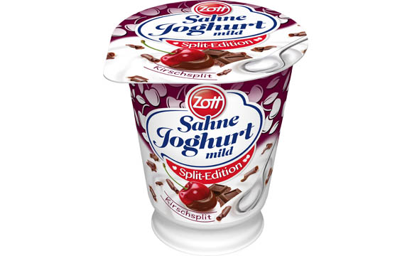 Artikelbild zu Artikel Zott Sahne Joghurt Split-Edition / Zott