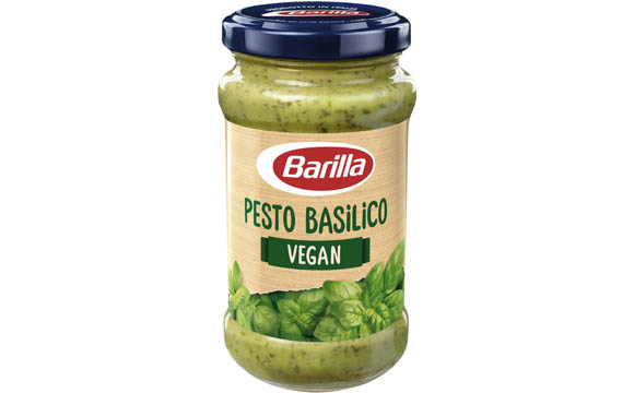 Barilla Pesto Basilico Vegan / Barilla Deutschland