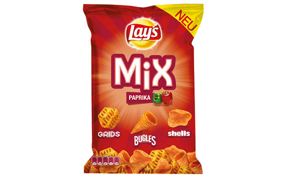 Lay‘s Mix Nacho Cheese und Paprika / Pepsico Deutschland